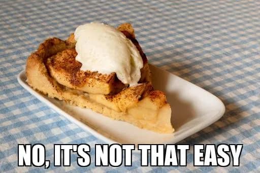 not piece of cake